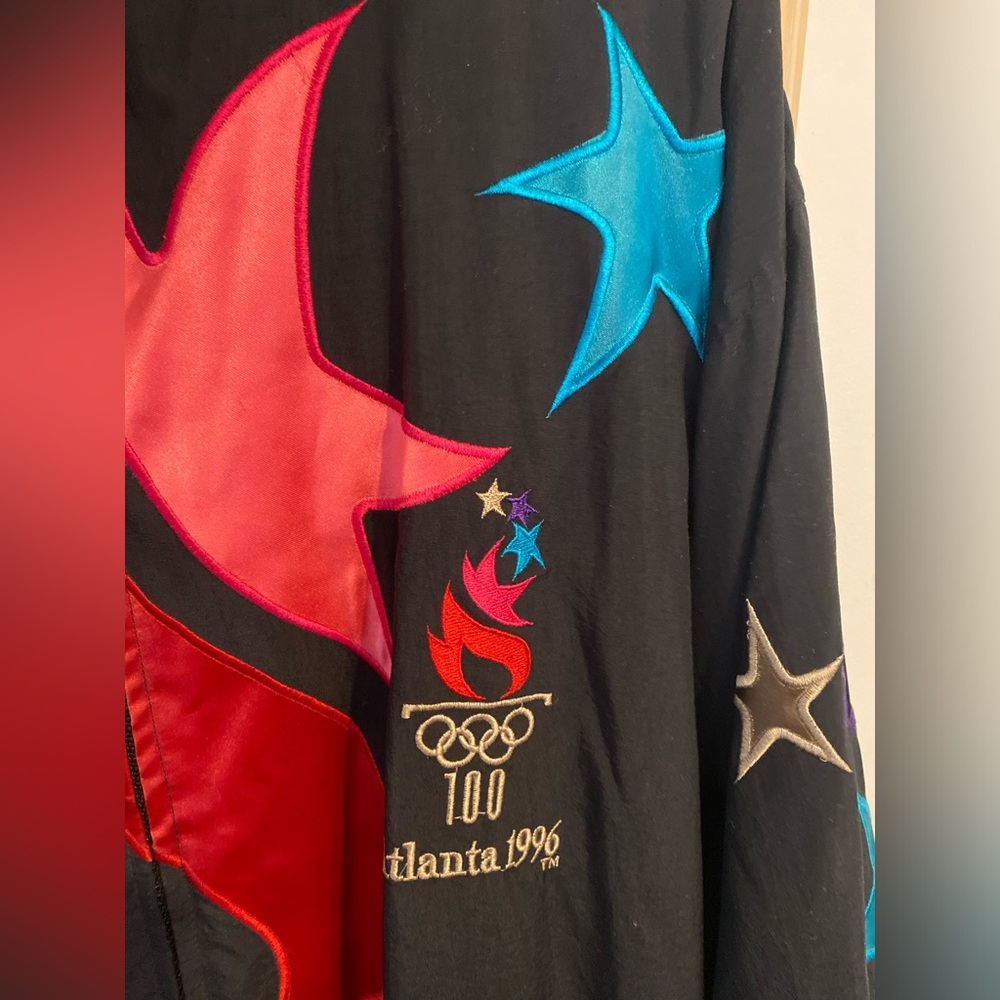 Vintage Atlanta 1996 Olympics Starter Jacket - Centennial Olympic Summer Games - Picture 3 of 7